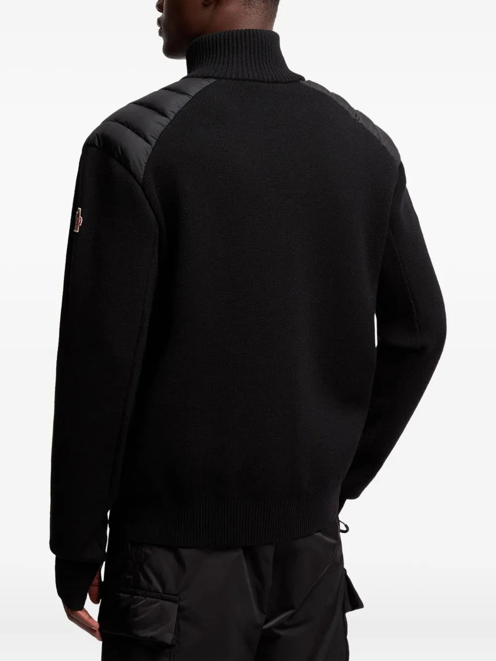 Moncler Grenoble Moncler Grenoble Zip Shoulder-Panel Cardigan