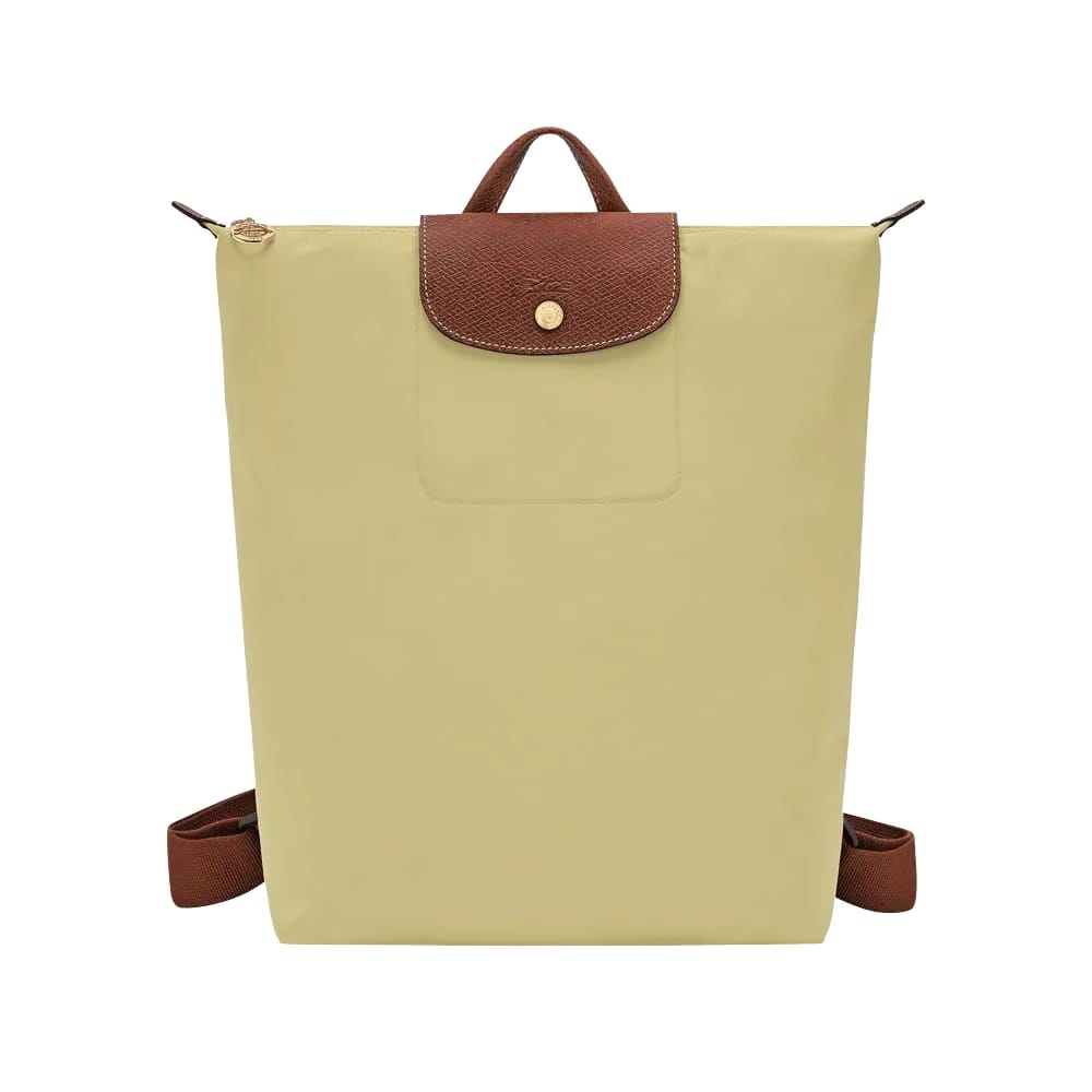 Longchamp Longchamp Le Pliage Original M Backpack Pistachio - Recycled Canvas