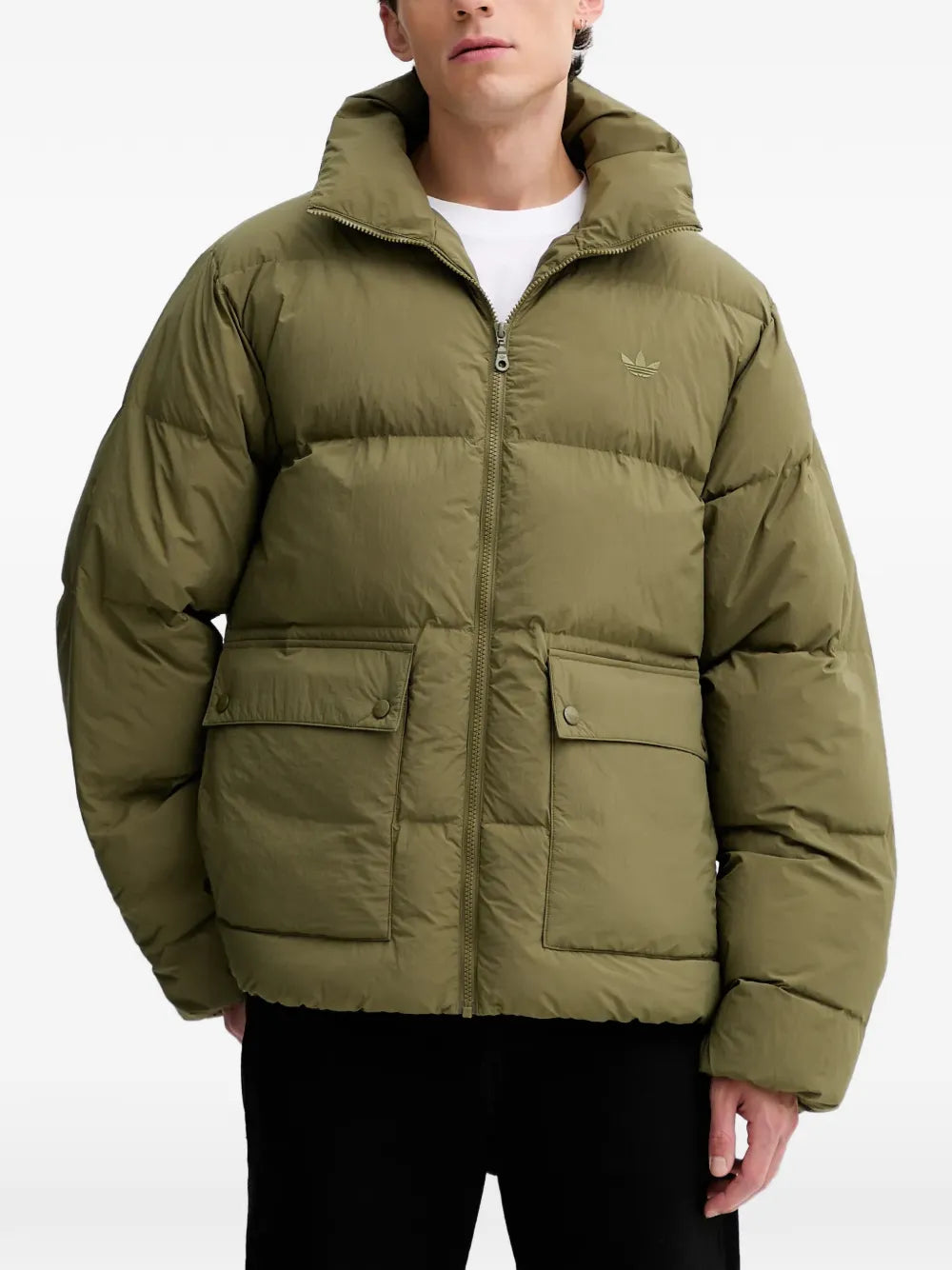 adidas padded high-neck jacket