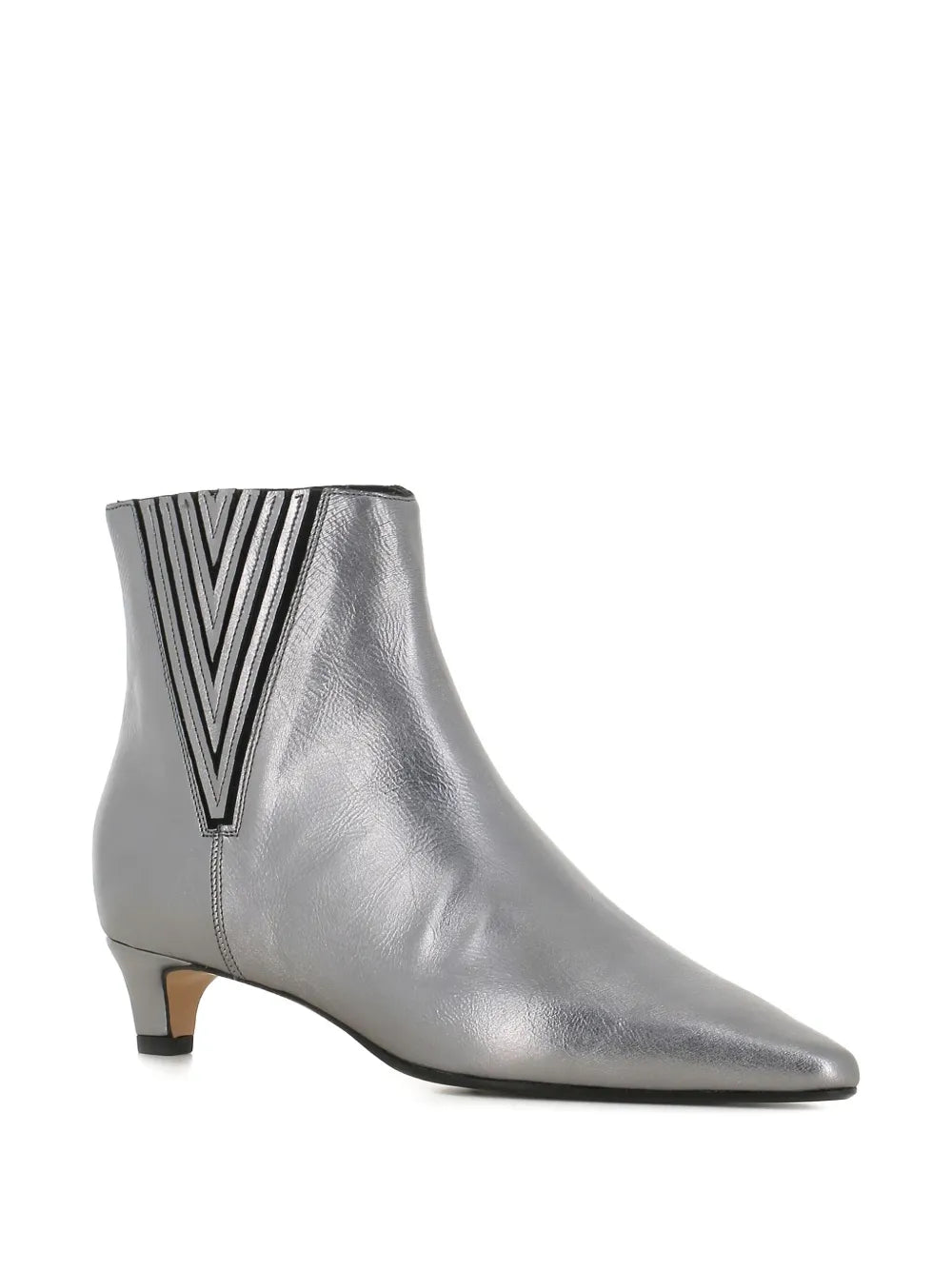 Balmain Balmain Pointed-Toe Leather Boots