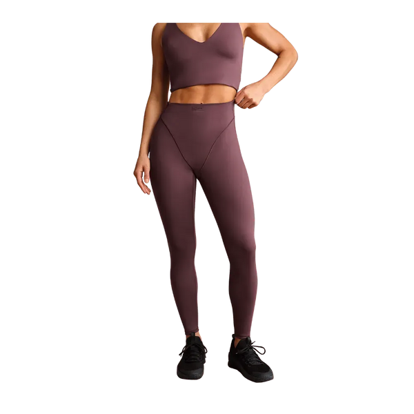 Nike X Skims Matte Women's High-Waisted V-Line 26" Leggings CURRANT