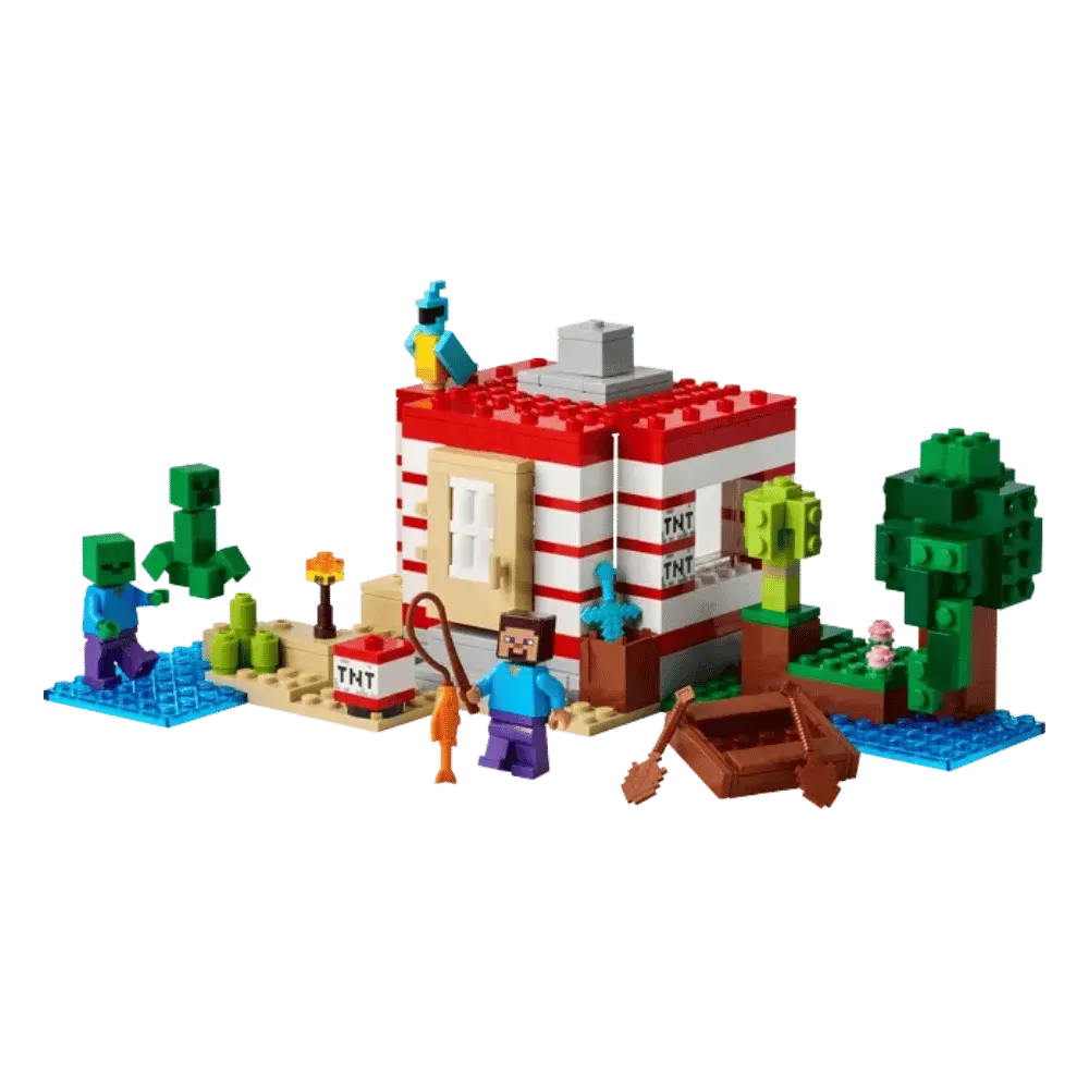 Lego Minecraft The TNT Jungle House