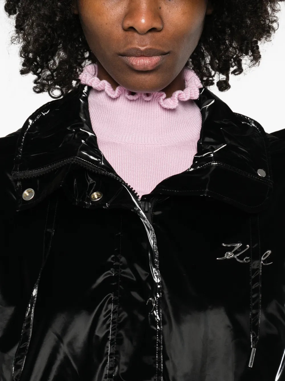 Karl Lagerfeld Karl Lagerfeld Transformable Drawstring Parka Coat