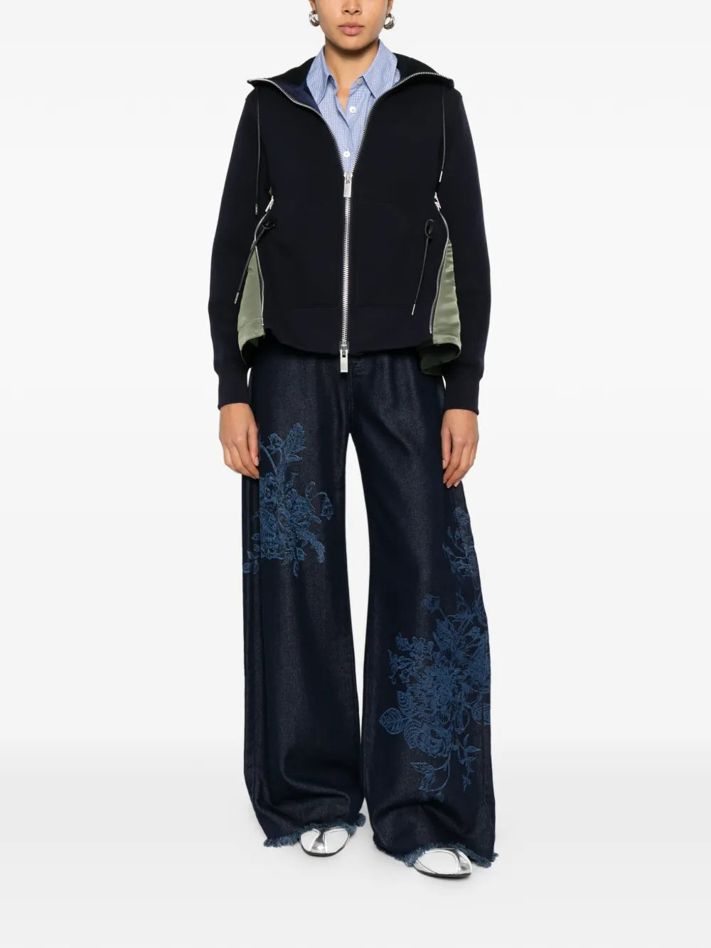 Balenciaga zip top Hoodie