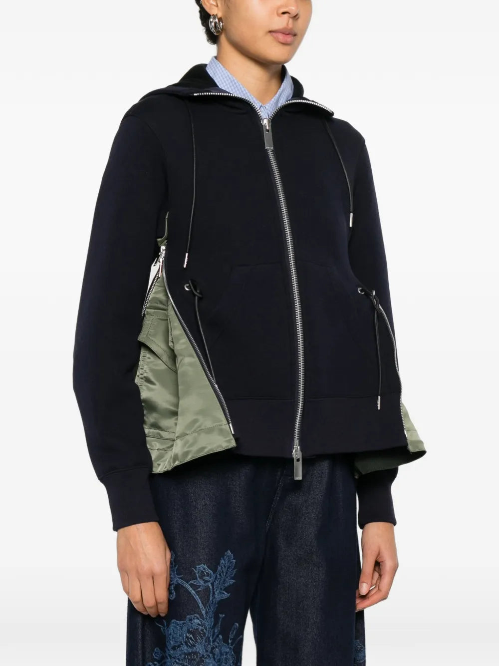 Balenciaga zip top Hoodie