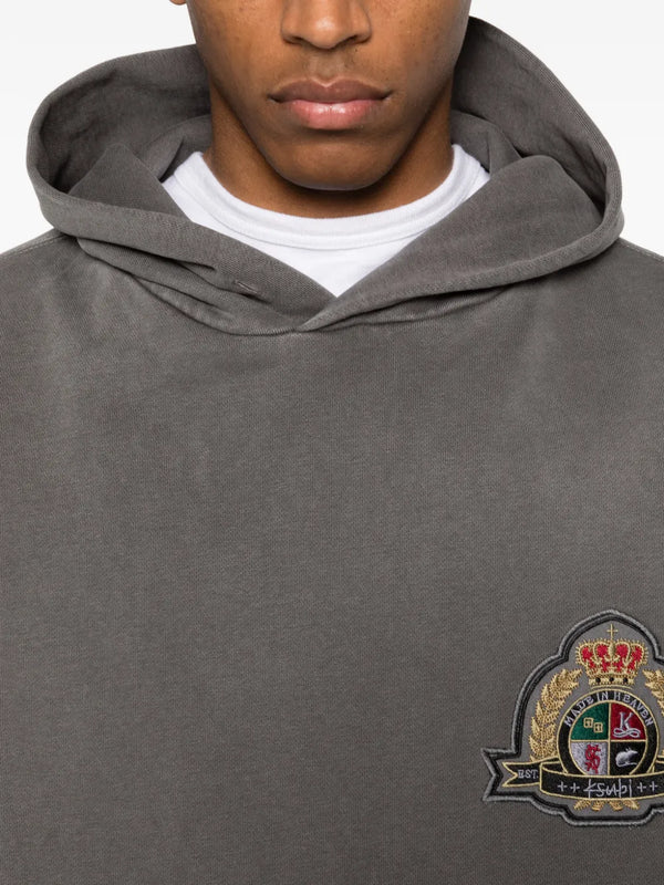 Ksubi Ksubi Krest Ekcess Embroidered Hoodie