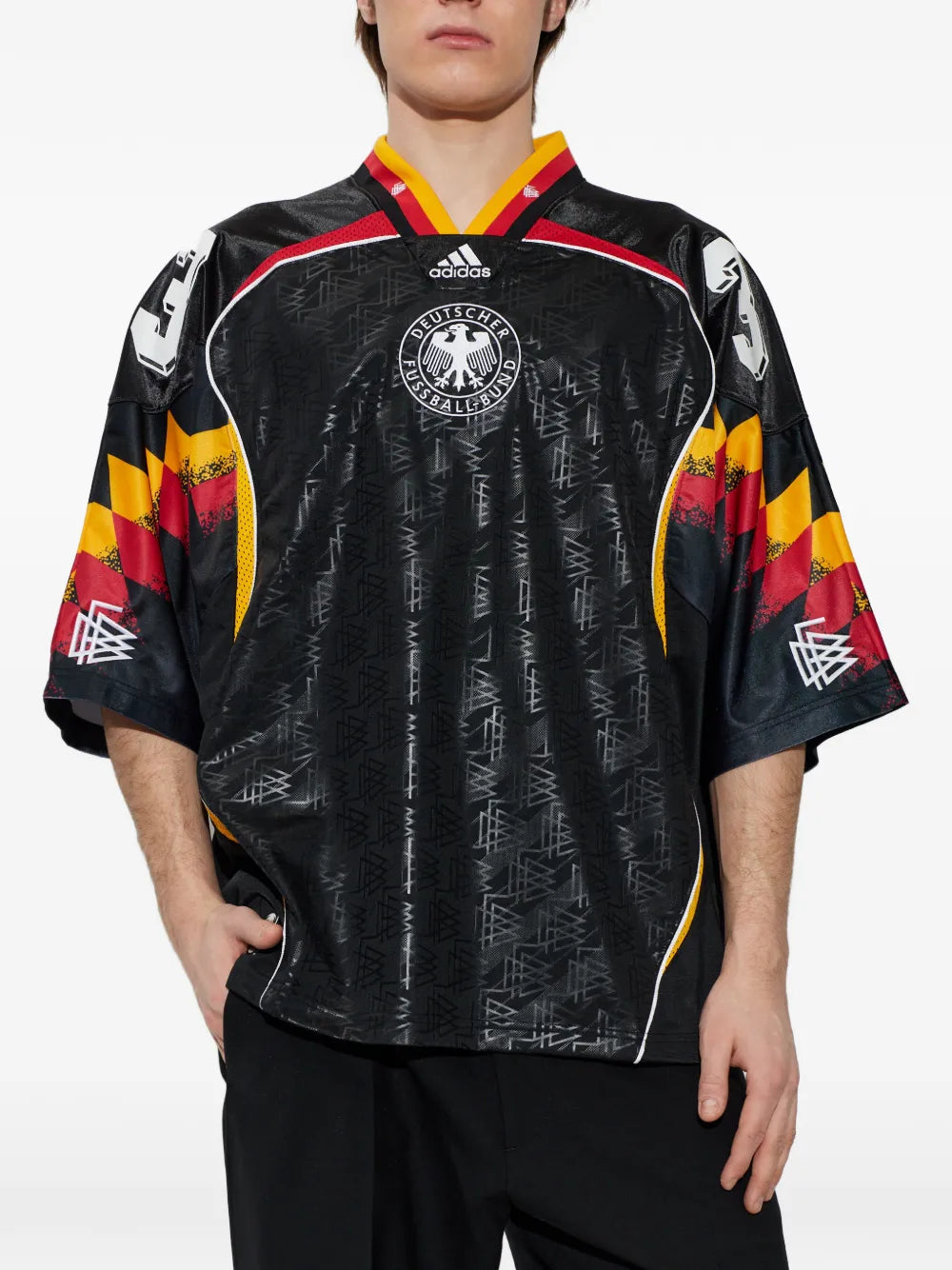 adidas Bringbacks Remixed Germany V-neck T-Shirt