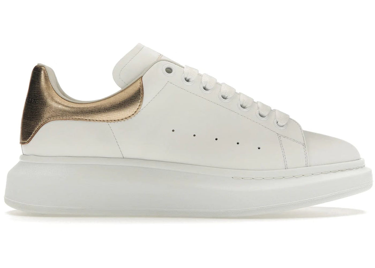 Alexander Mcqueen Alexander Mcqueen Oversized Sneaker White Gold