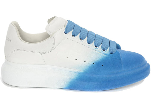 Alexander Mcqueen Alexander Mcqueen Oversized Sneaker Sprayed Ombre - White Lake Blue