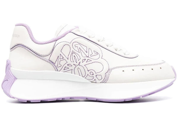 Alexander Mcqueen Alexander Mcqueen Sprint Runner White Lilac (Women's)