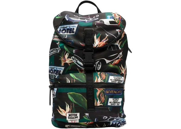 Givenchy Givenchy Motel Print Backpack Multicolor