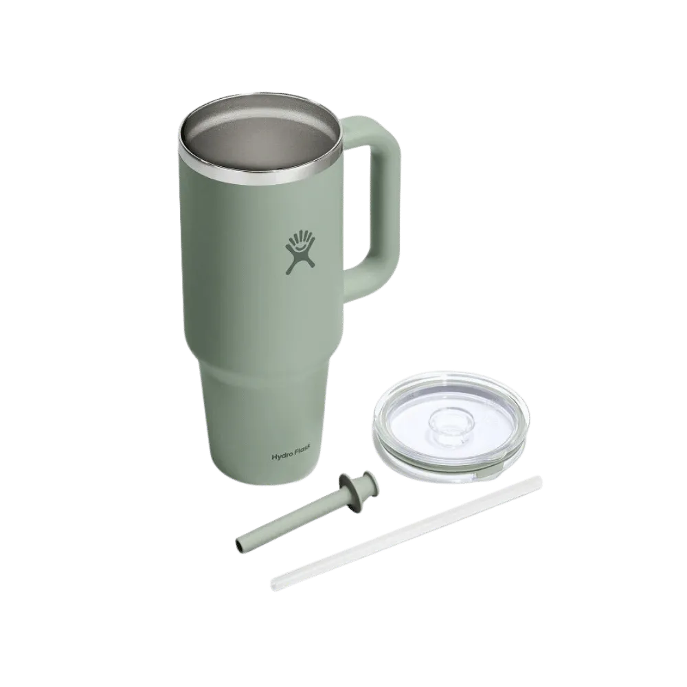 Hydro Flask 32 oz Travel Tumbler Agave-Clear