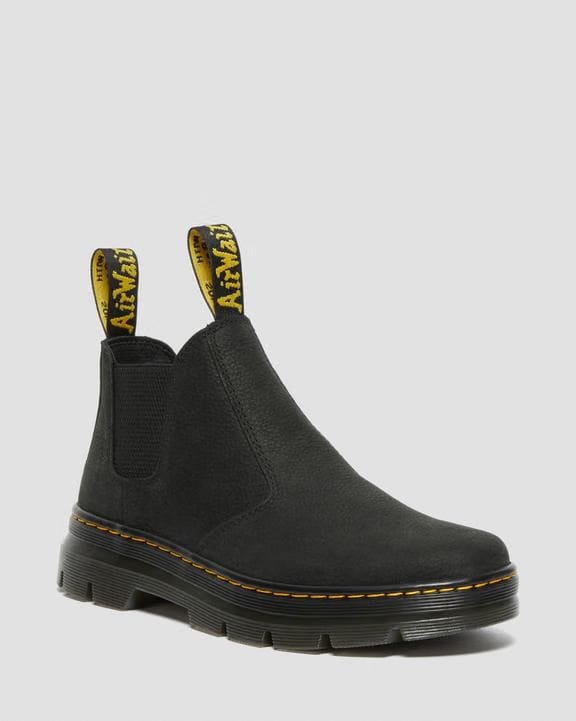 Dr. Martens Dr. Martens Hardie Ii Leather Chelsea Work Boots - Black - Mens