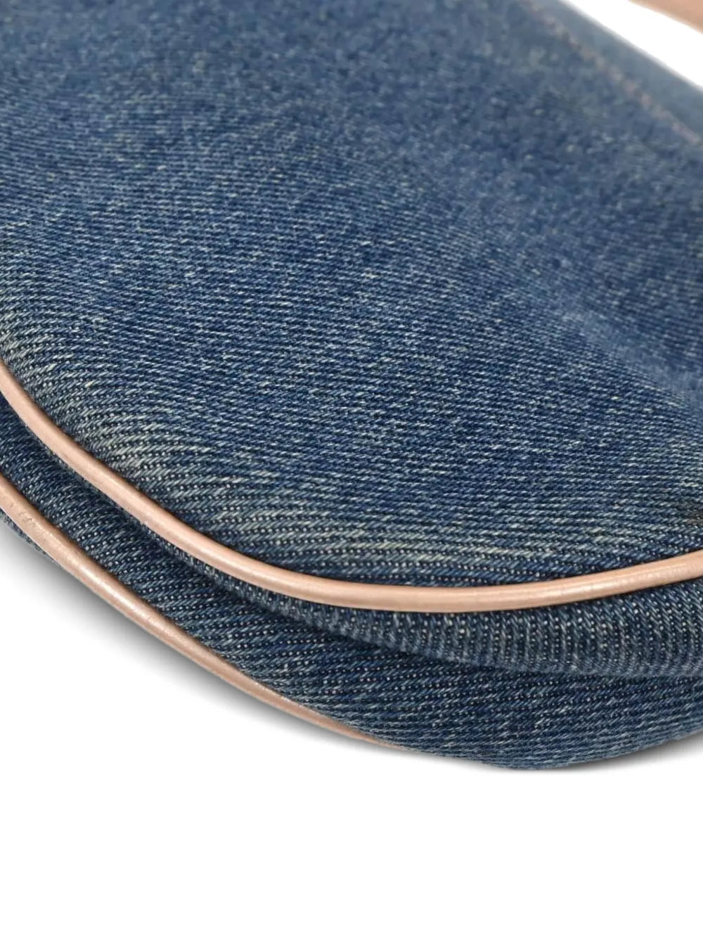 Christian Dior Christian Dior 2002 Saddle Denim Handbag