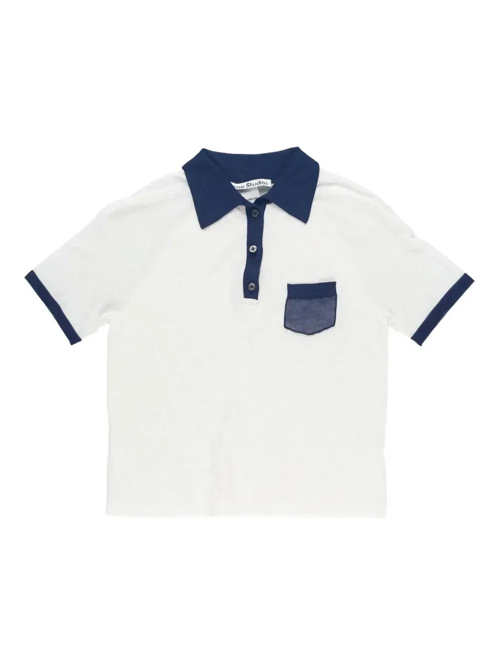 Acne Studios Acne Studios Short-Sleeve Pocket Polo Top