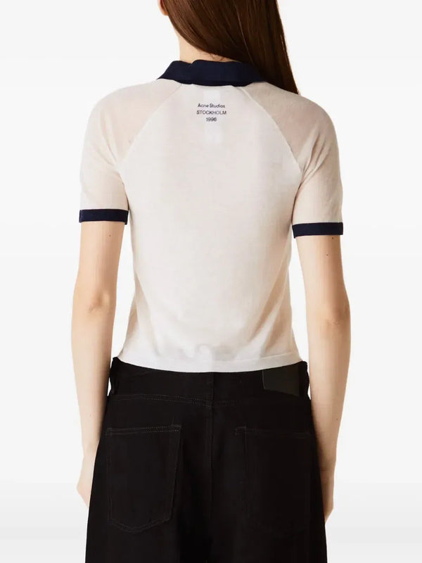 Acne Studios Acne Studios Short-Sleeve Pocket Polo Top