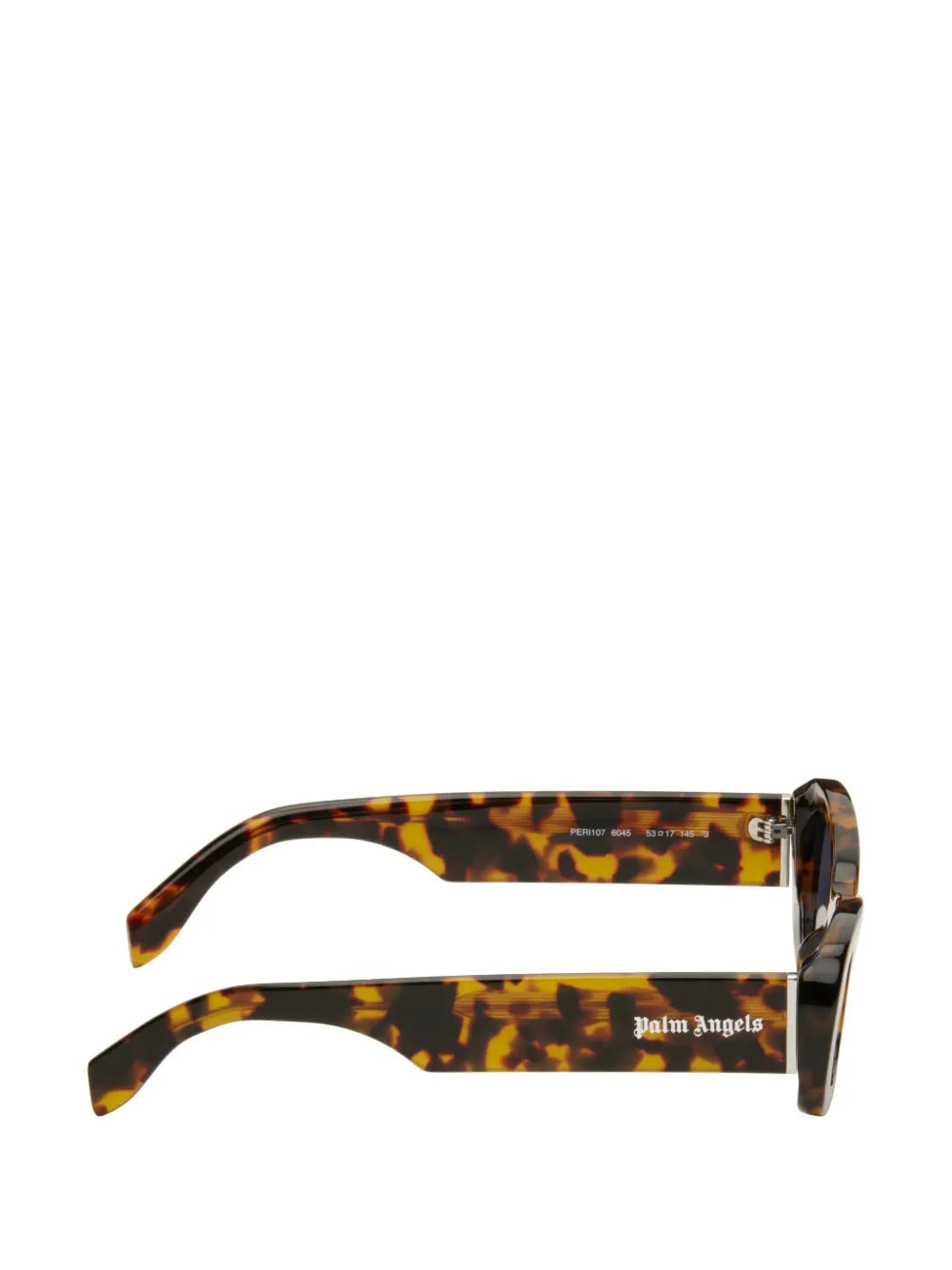 Off-White tortoiseshell geometric-frame sunglasses