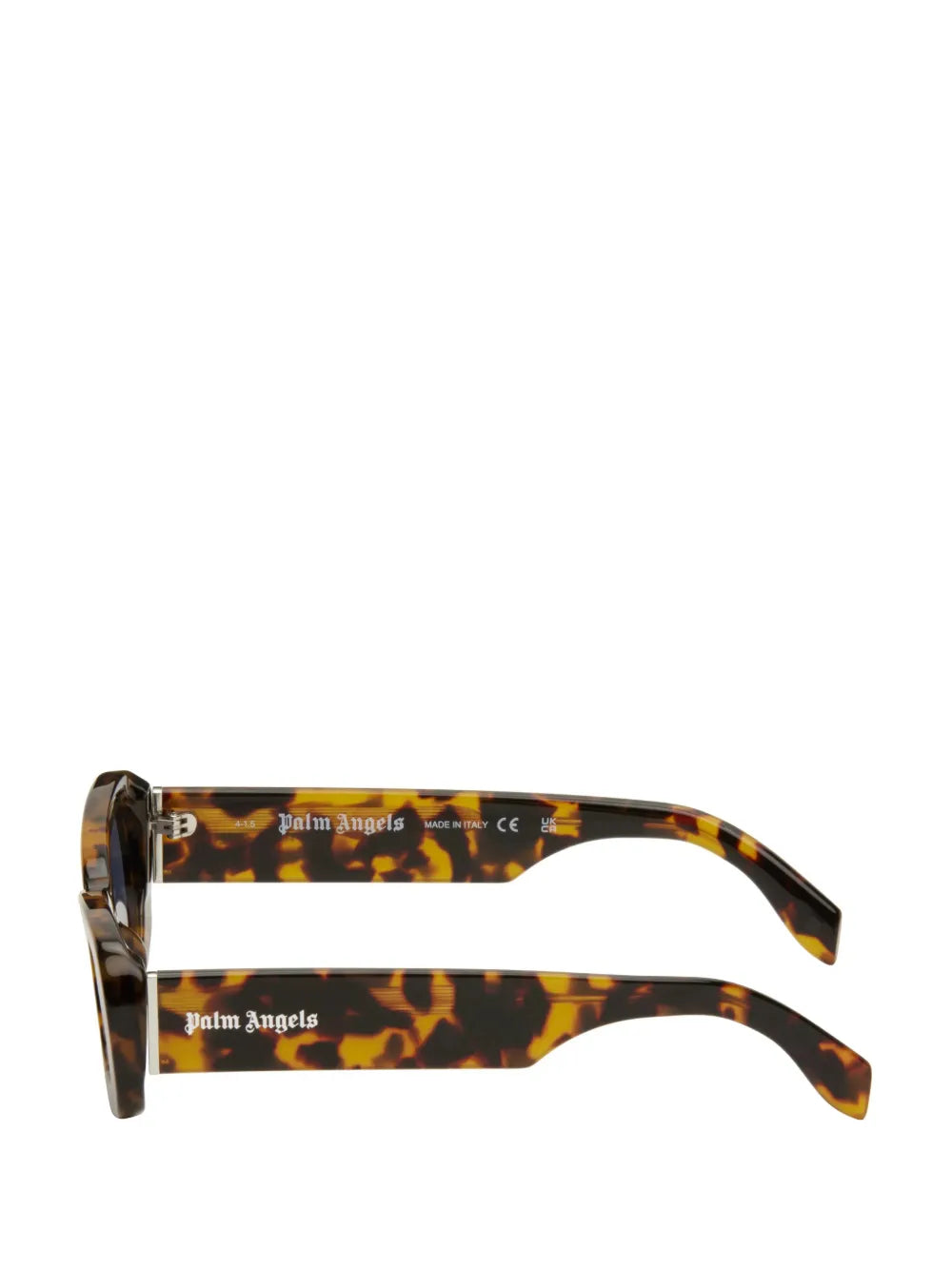 Off-White tortoiseshell geometric-frame sunglasses