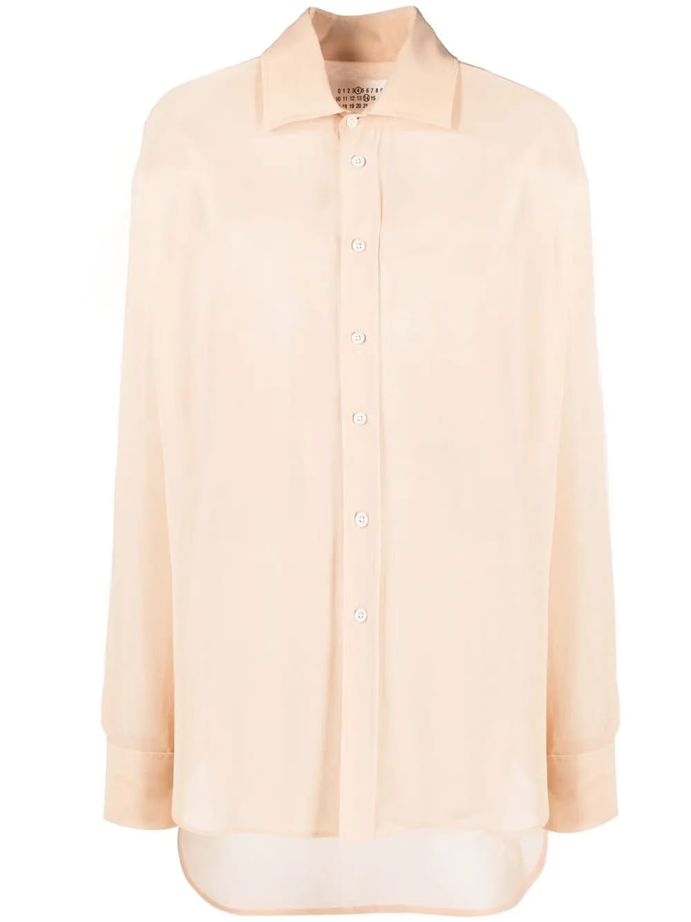 Maison Margiela Maison Margiela Four-Stitch Silk Shirt