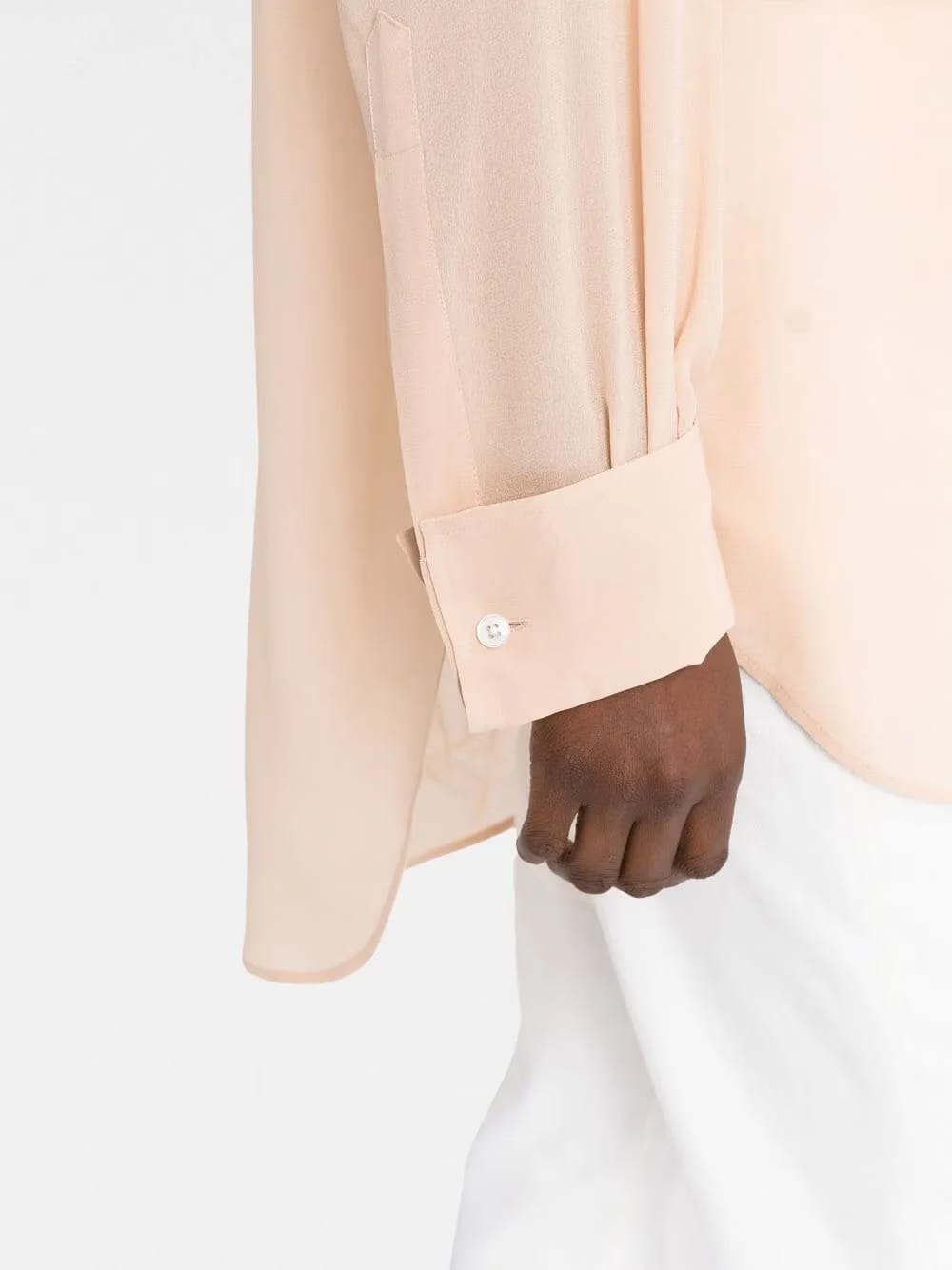 Maison Margiela Maison Margiela Four-Stitch Silk Shirt