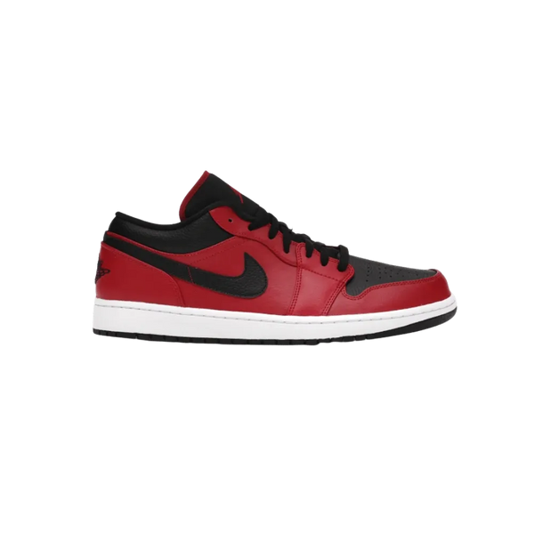Jordan 1 Low 'Reverse Bred Pebbled Swoosh'