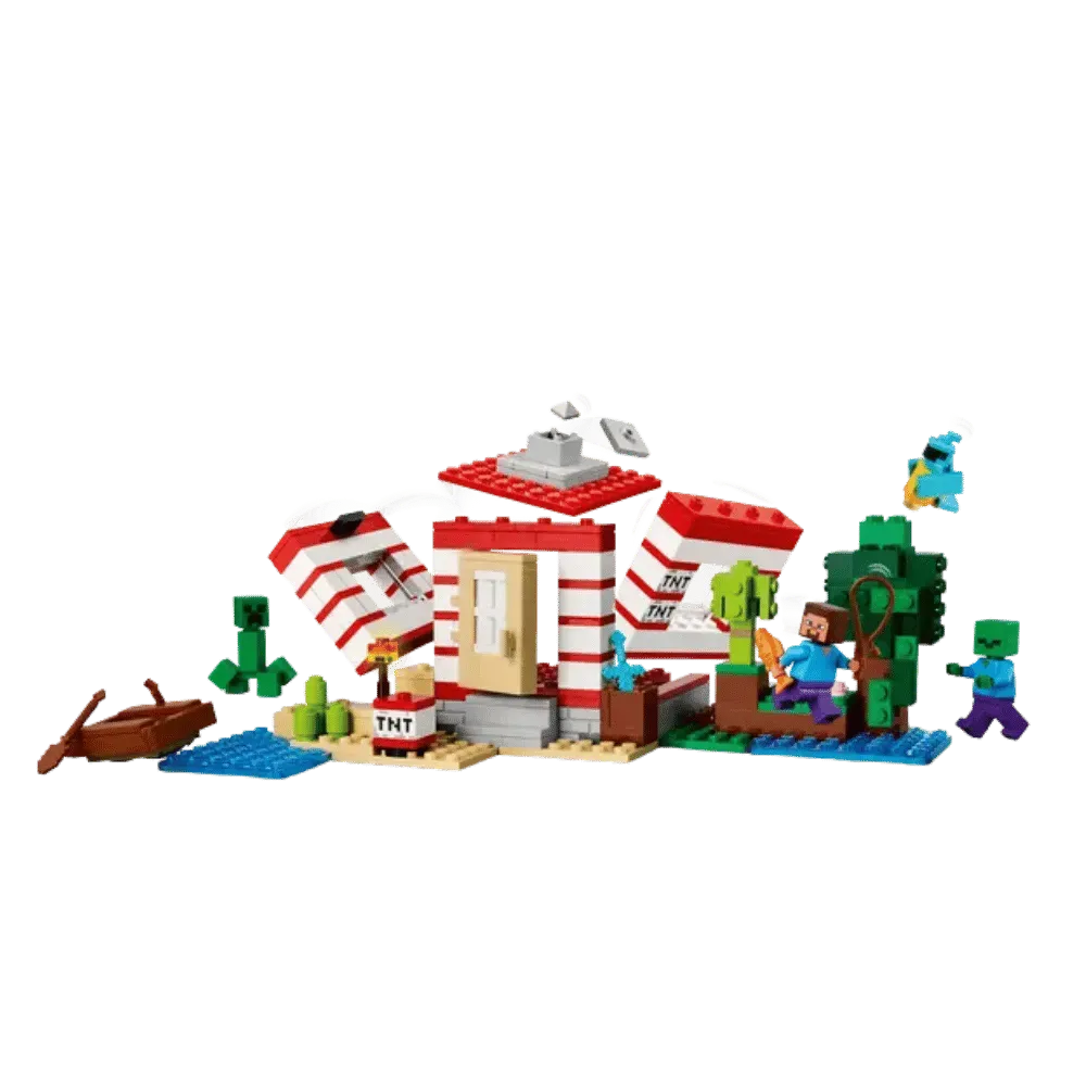Lego Minecraft The TNT Jungle House