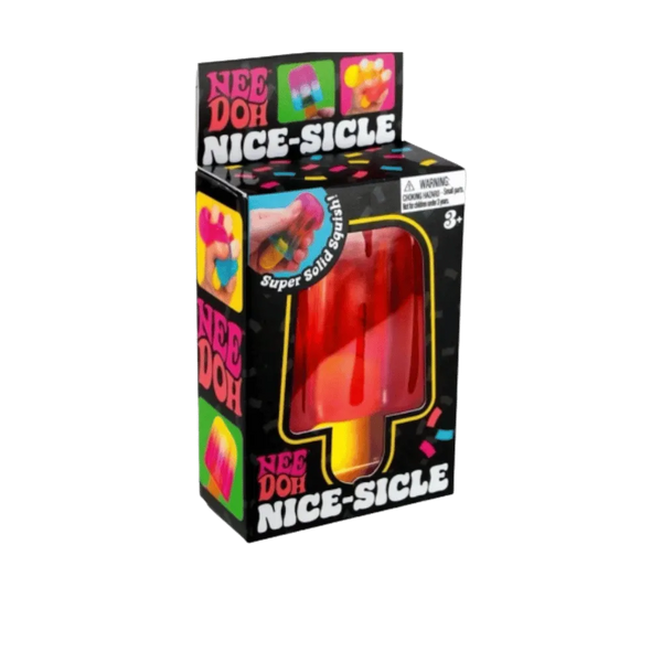 NeeDoh Nice-sicle Popsicle Squishy Fidget Toy Red