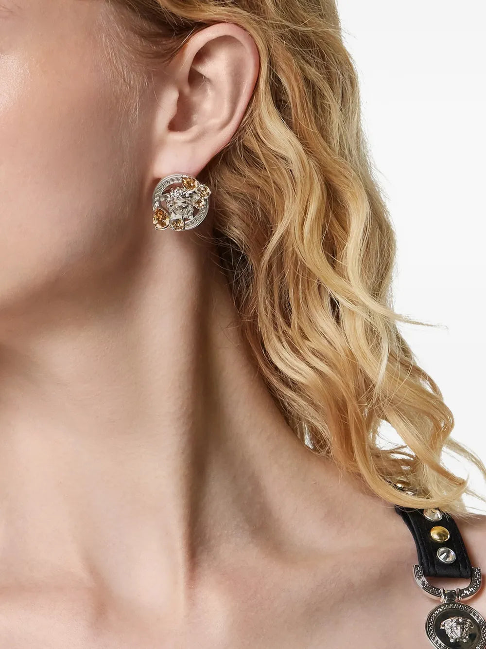 Versace Medusa stud earrings