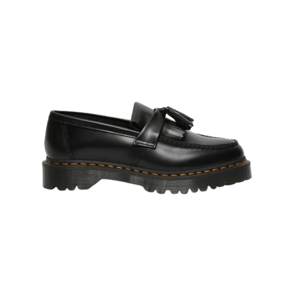 Dr Martens Bex Smooth Leather Tassel Loafers Black