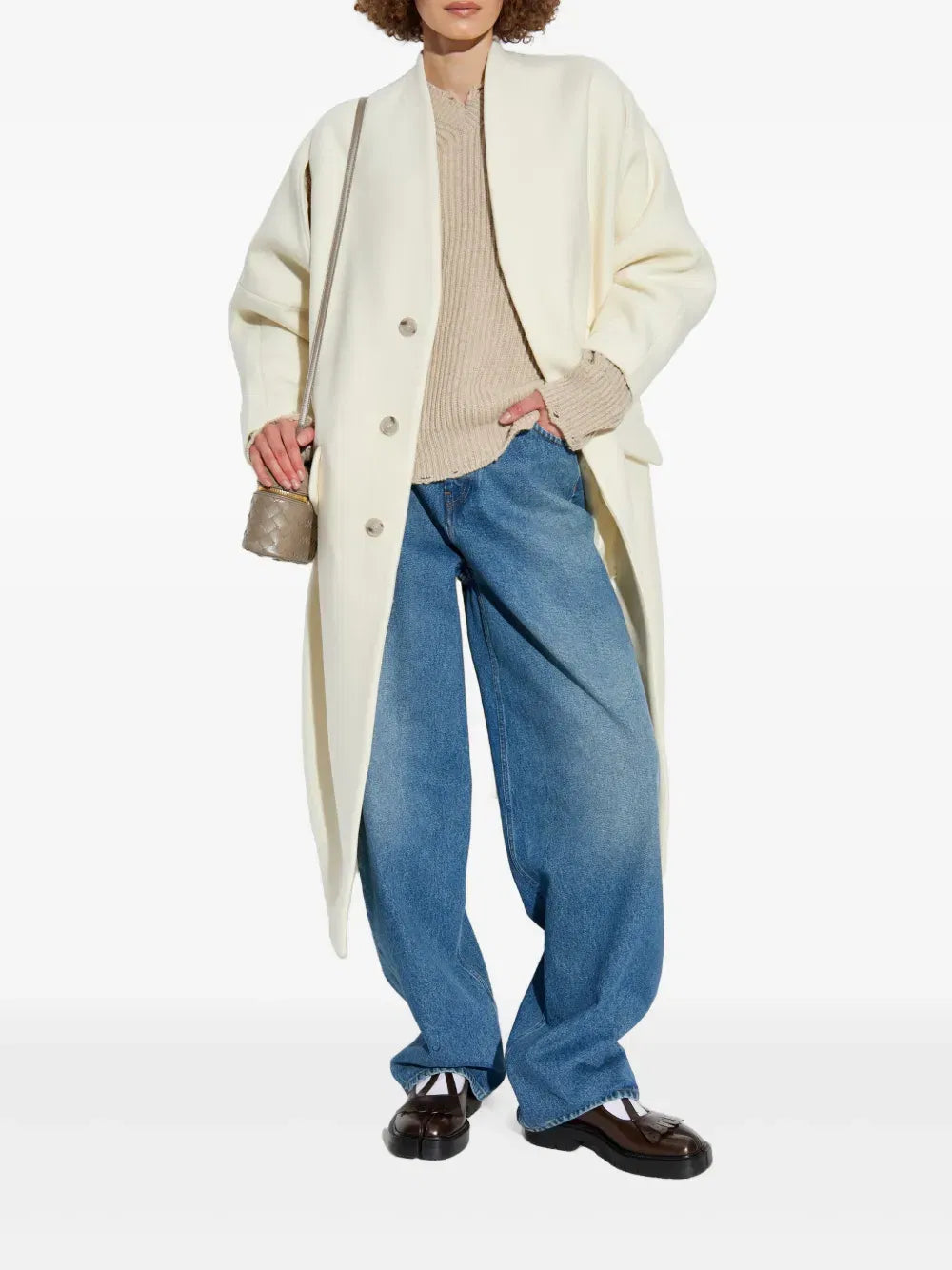 Mm6 Maison Margiela Mm6 Maison Margiela Distressed Ribbed Sweater