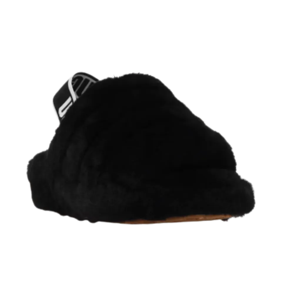 UGG Fluff Yeah Slide Black