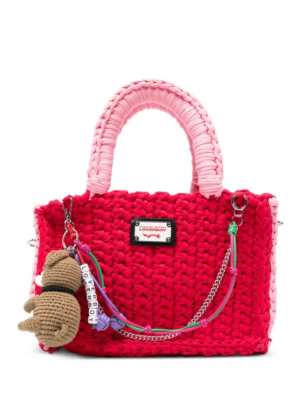 Balmain Balmain Logo-Plaque Tote Bag