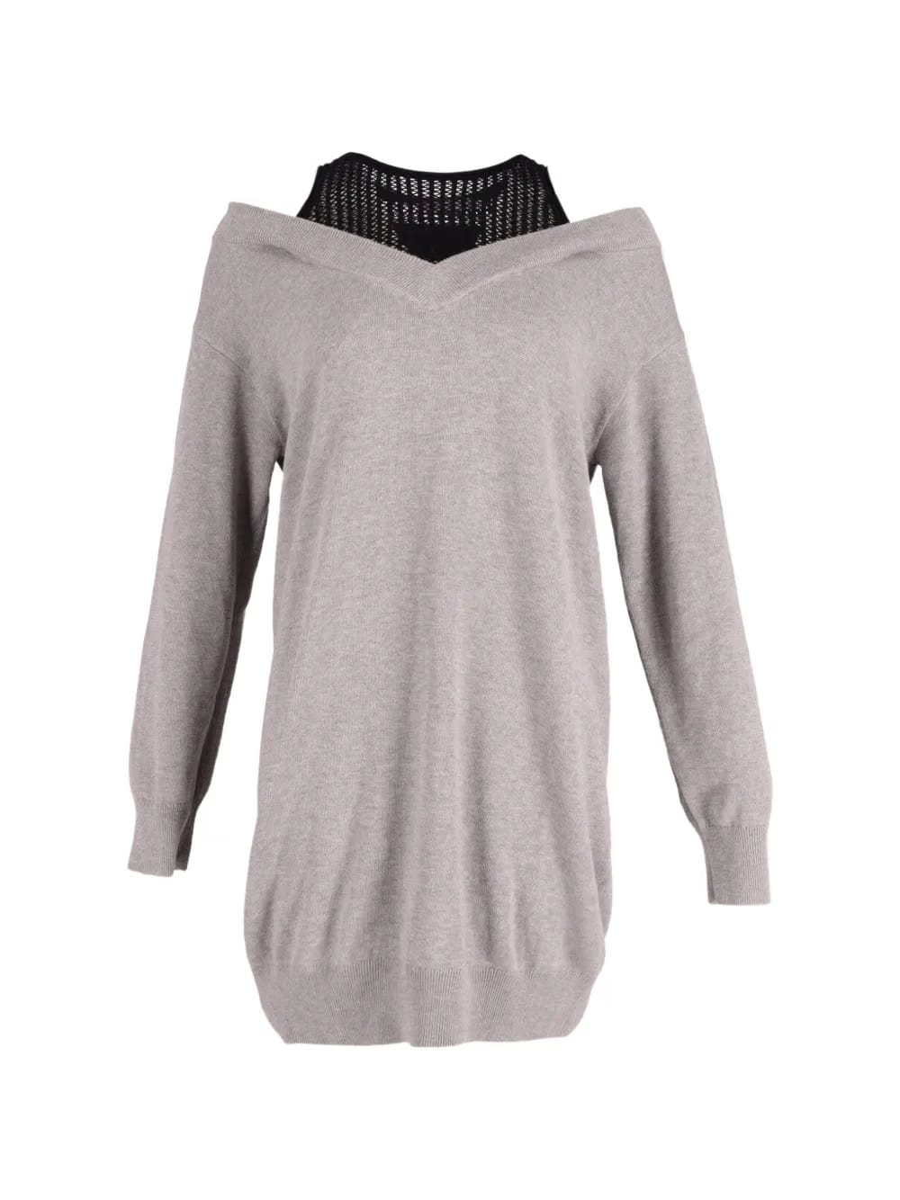 Alexander Wang Alexander Wang Bi-Layer Sweater Dress
