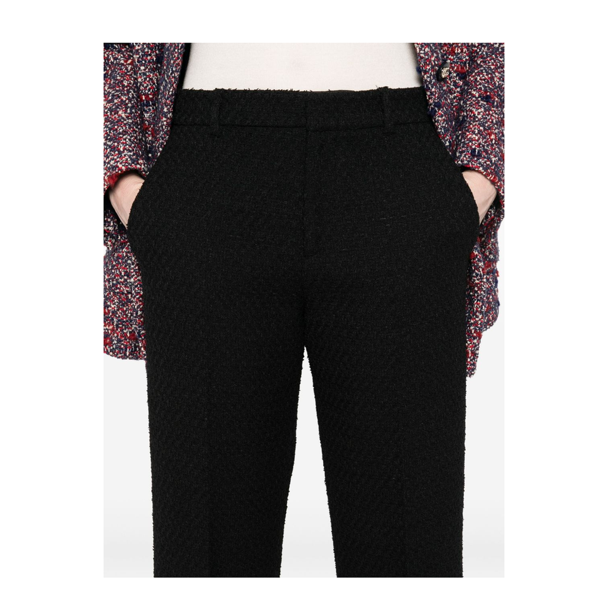 Gucci Wool Tweed Trousers