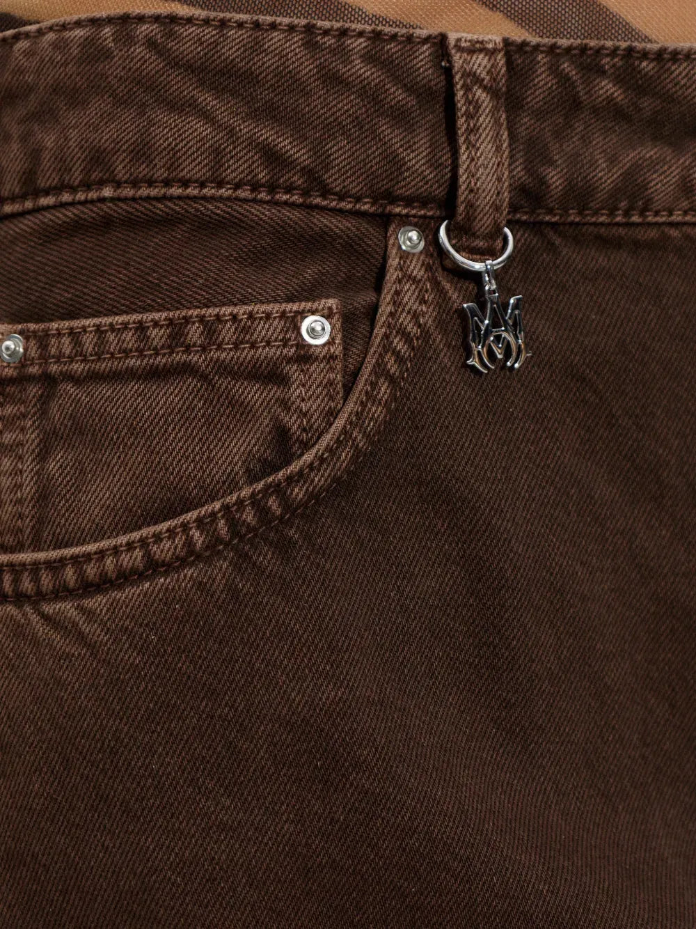 Amiri Amiri Logo-Charm Jeans