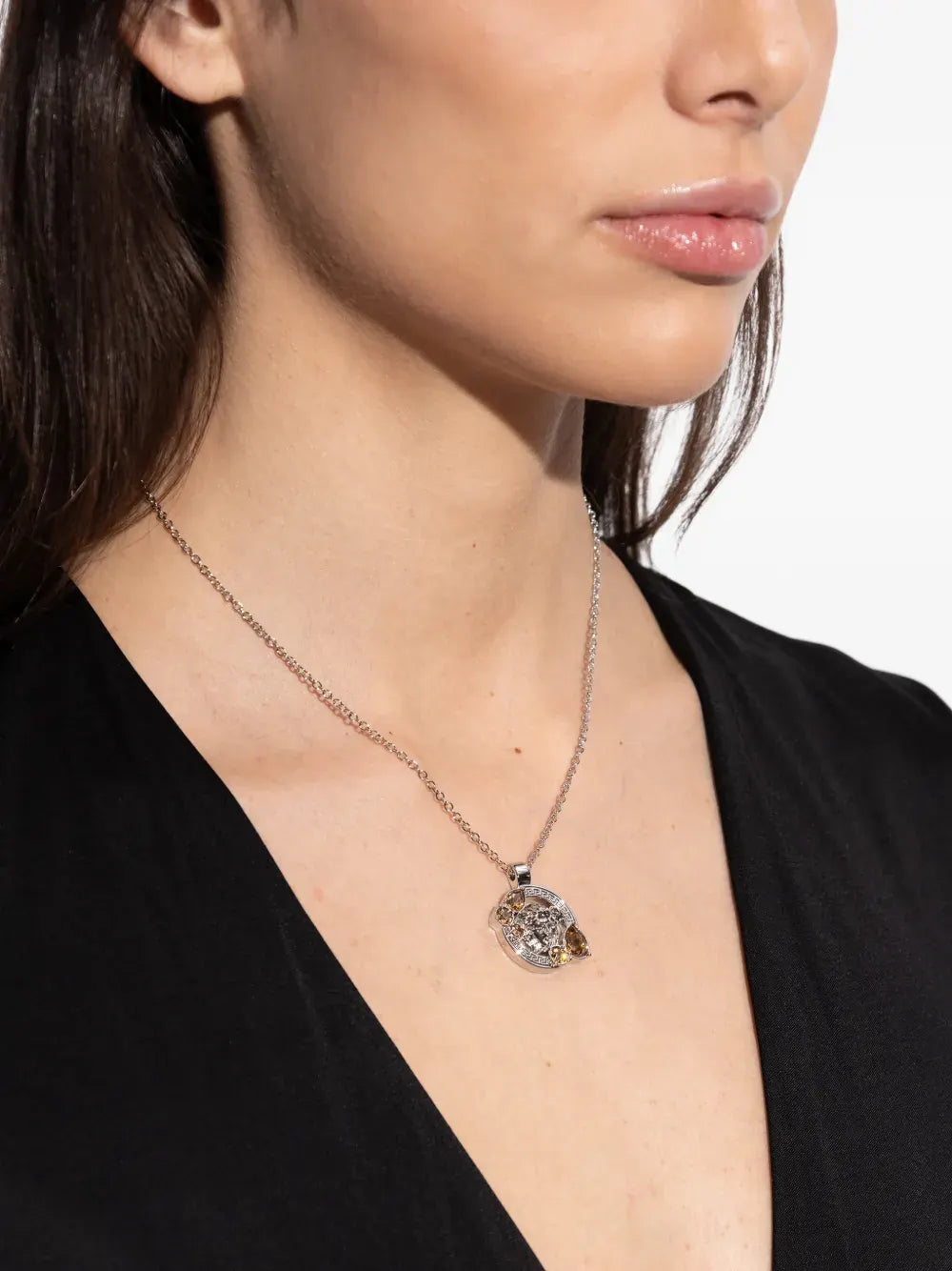 Versace Medusa pendant necklace