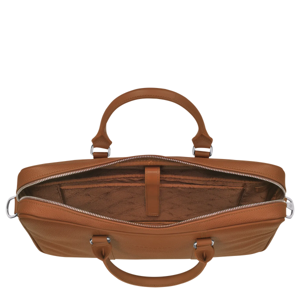 Longchamp Longchamp Le Foulonné Xs Briefcase Caramel