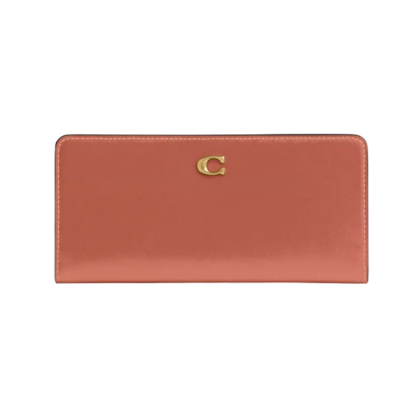 Coach Essential Slim Wallet Dark Peach