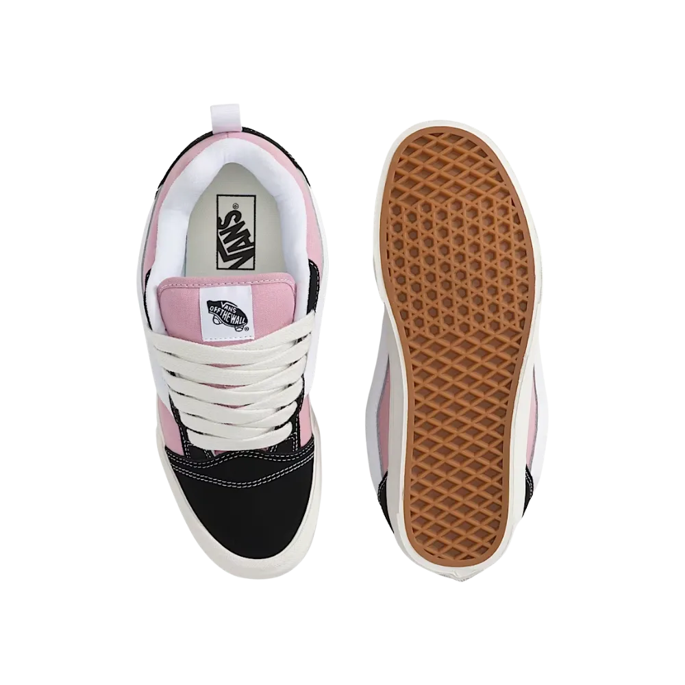 Vans Knu Skool Shoe Black And Pink