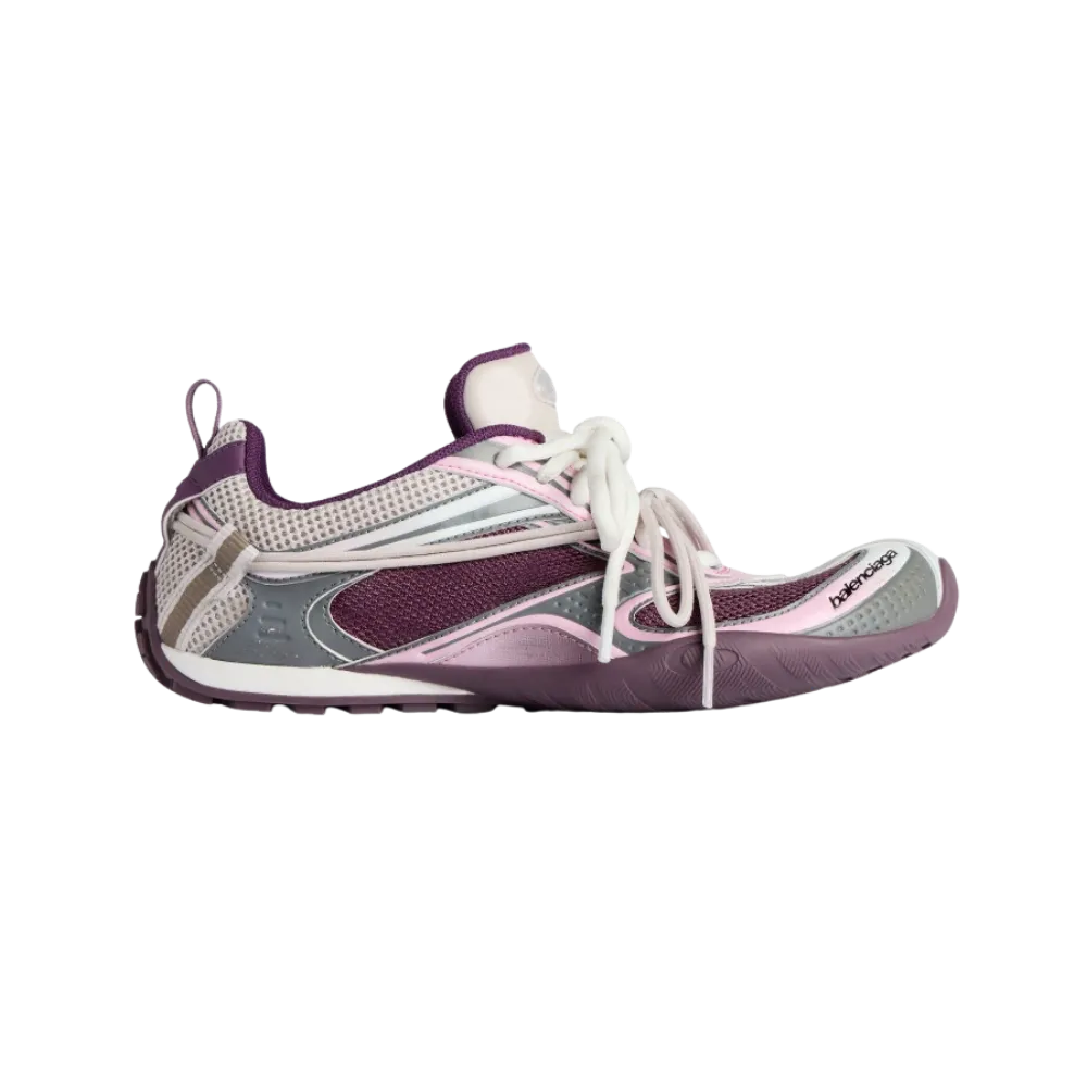 Balenciaga Radar Gradient Lines Sneaker In Purple