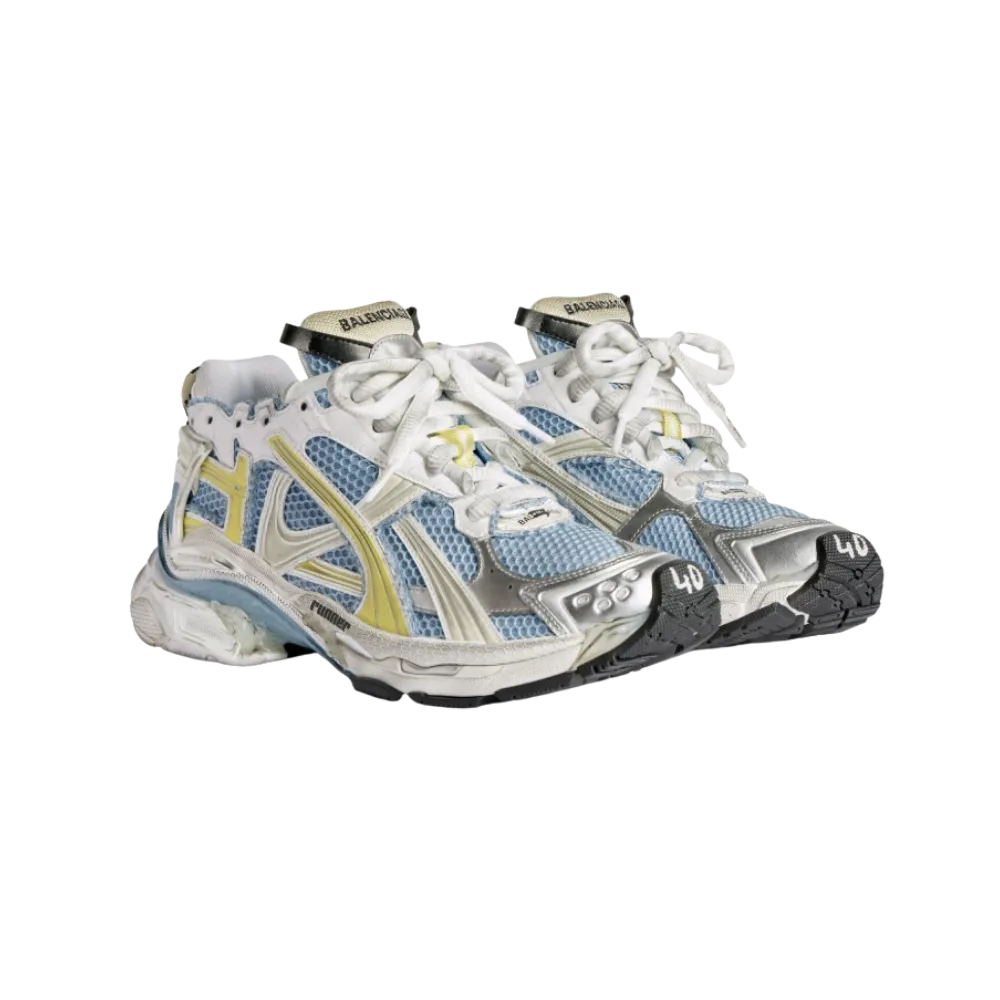 Balenciaga Runner Sneaker In Blue