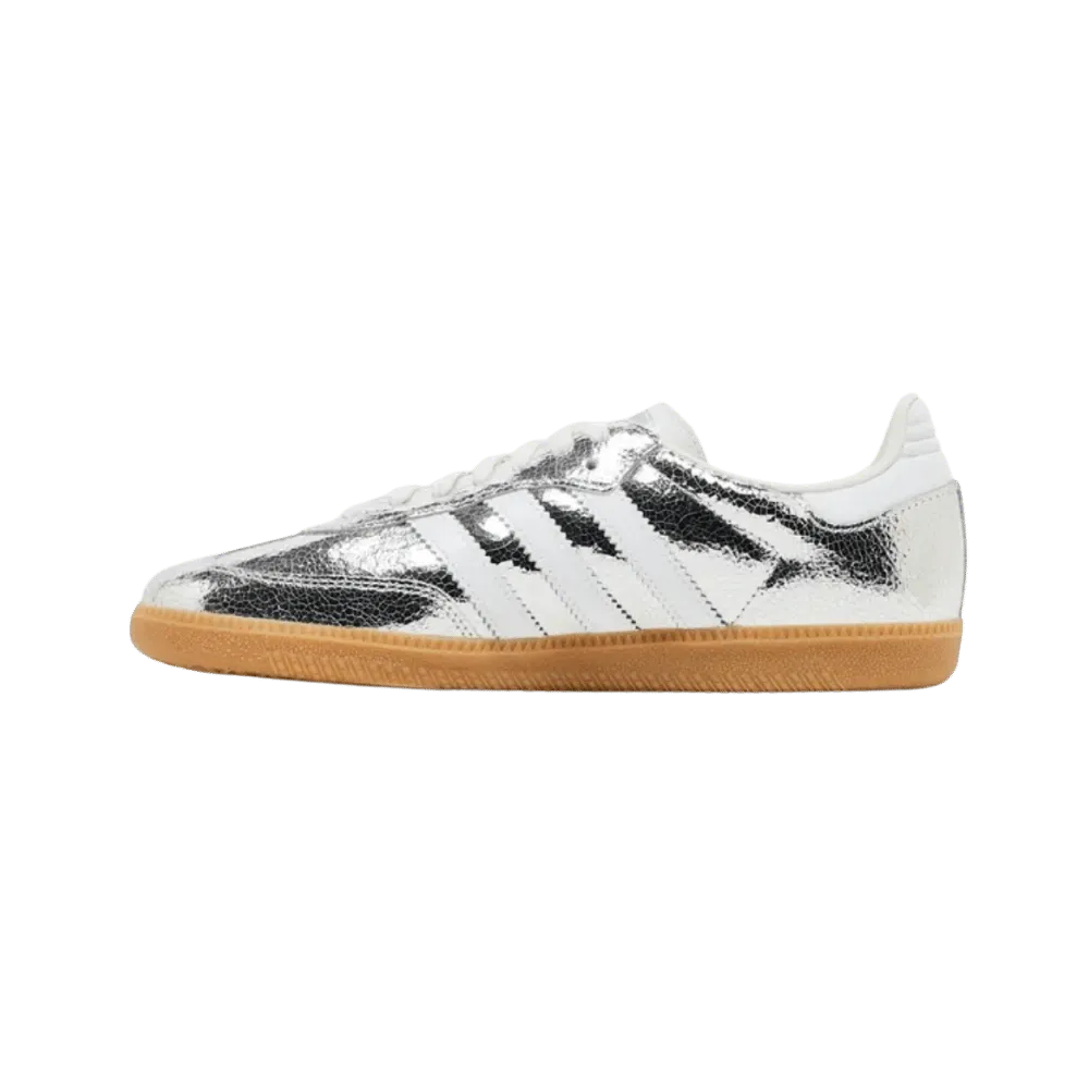 Samba OG 'Silver Metallic Cracked Leather'
