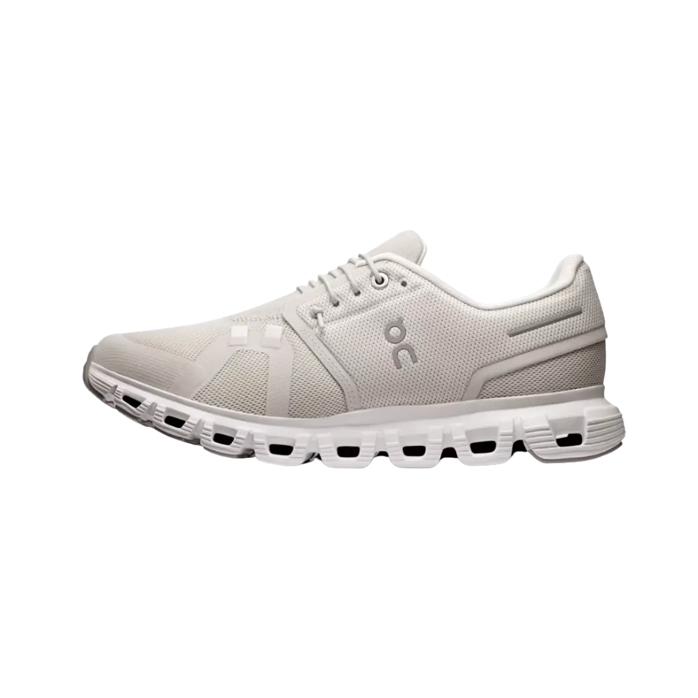 On Running Cloud 6 Pearl White