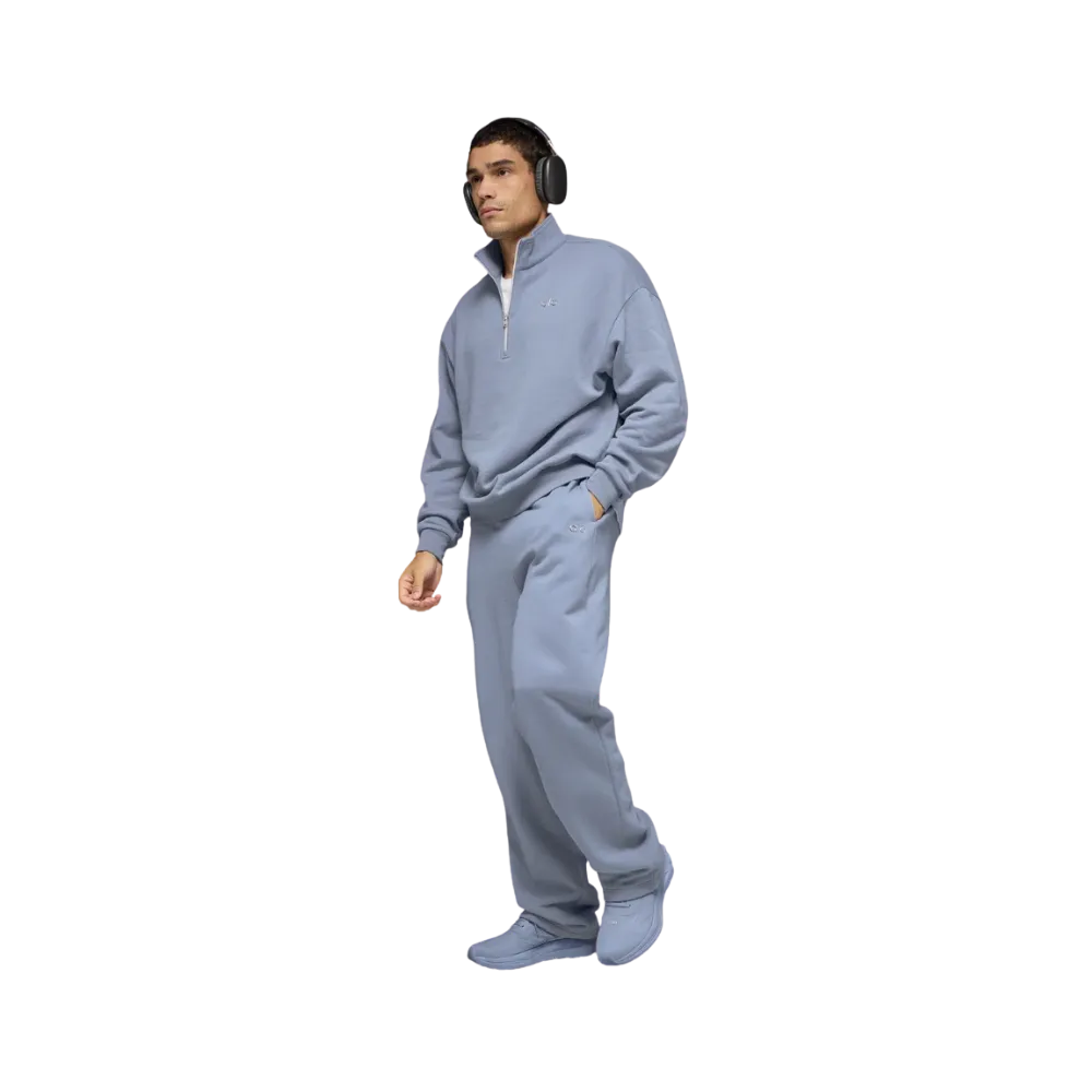 Alo Men's Accolade 1/4 Zip Pullover Winter Frost