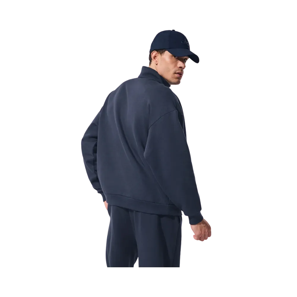 Alo Men's Accolade 1/4 Zip Pullover Navy