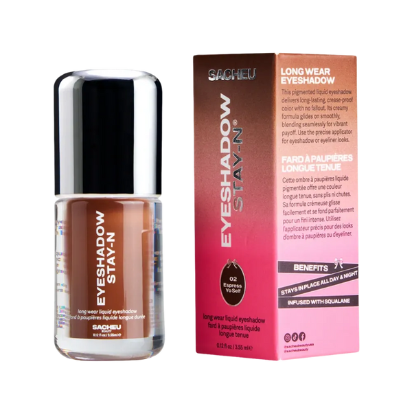 SACHEU Long Wear Liquid Eyeshadow STAY-N - Espress Yo Self