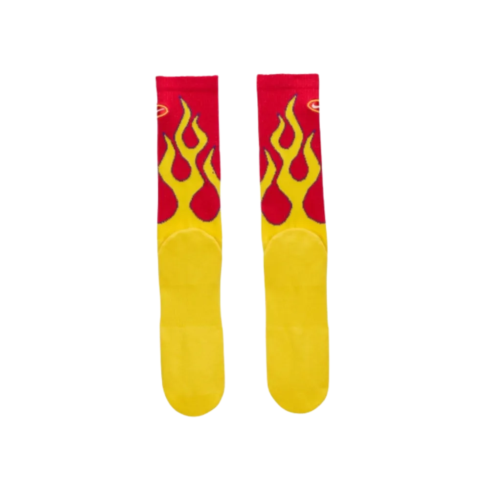 Nike Everyday Plus Crew Socks OG Flame Yellow