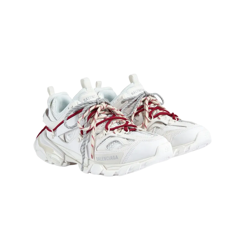 Balenciaga Track Trail Laces Sneaker In White