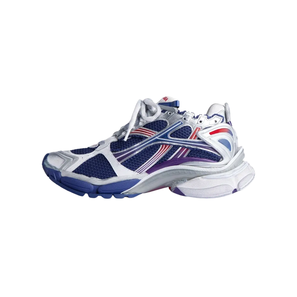 Balenciaga Runner Gradient Sneaker In Navy