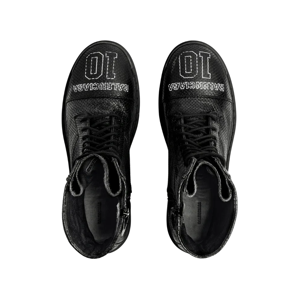 Balenciaga NBA Collaboration Combat Strike Boot in Black